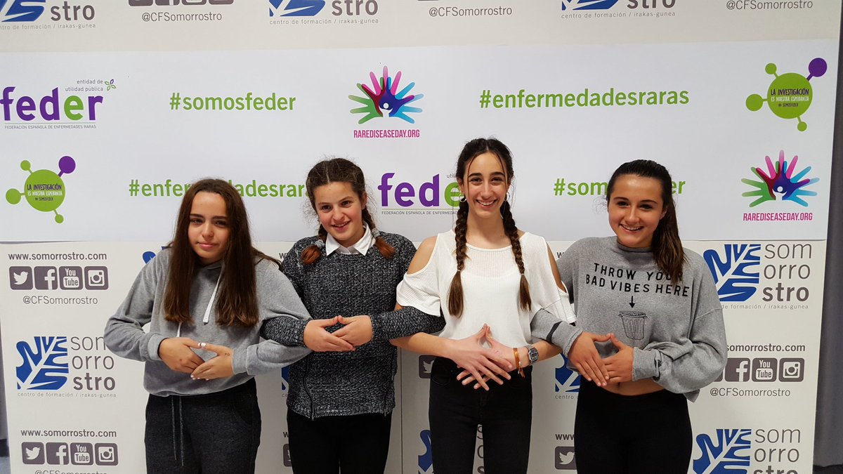 CFSomorrostro's tweet photo. La investigación es nuestra esperanza #somosfeder #enfermedadesraras #CFSomorrostro @FEDER_ONG https://t.co/mGICP9Tl1N
