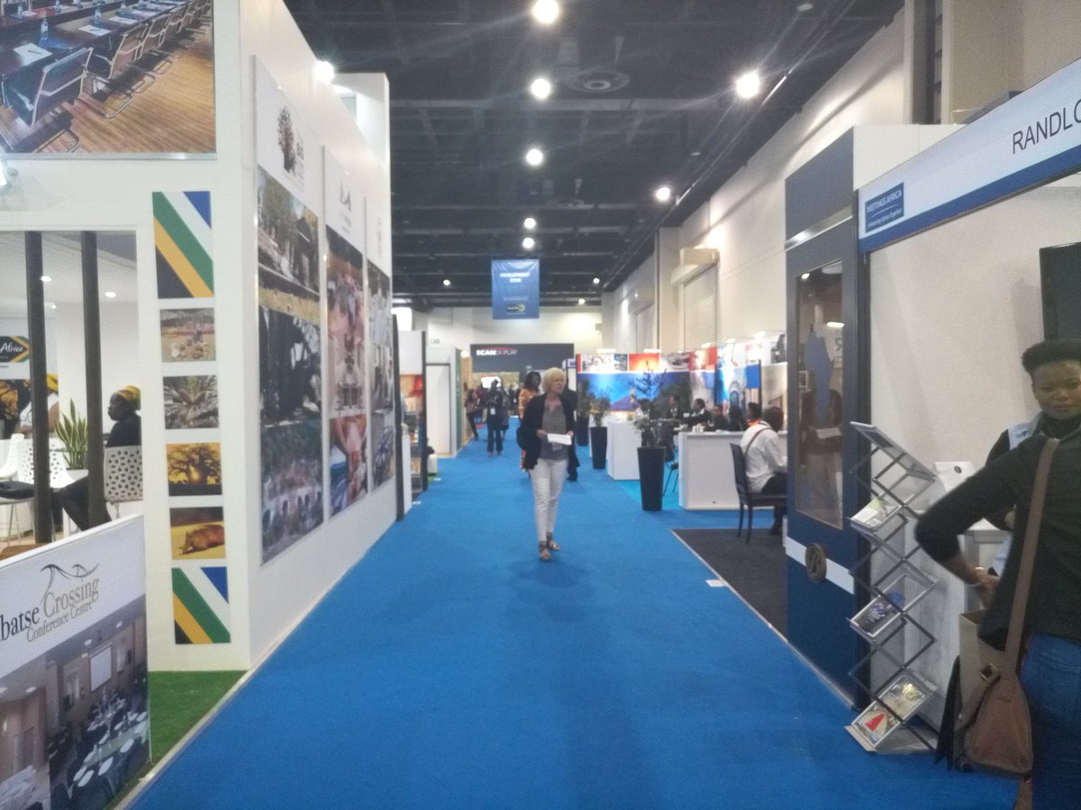 Take a few minutes to strike up an interesting conversations with the many exhibitors at this years #MeetingsAfrica17