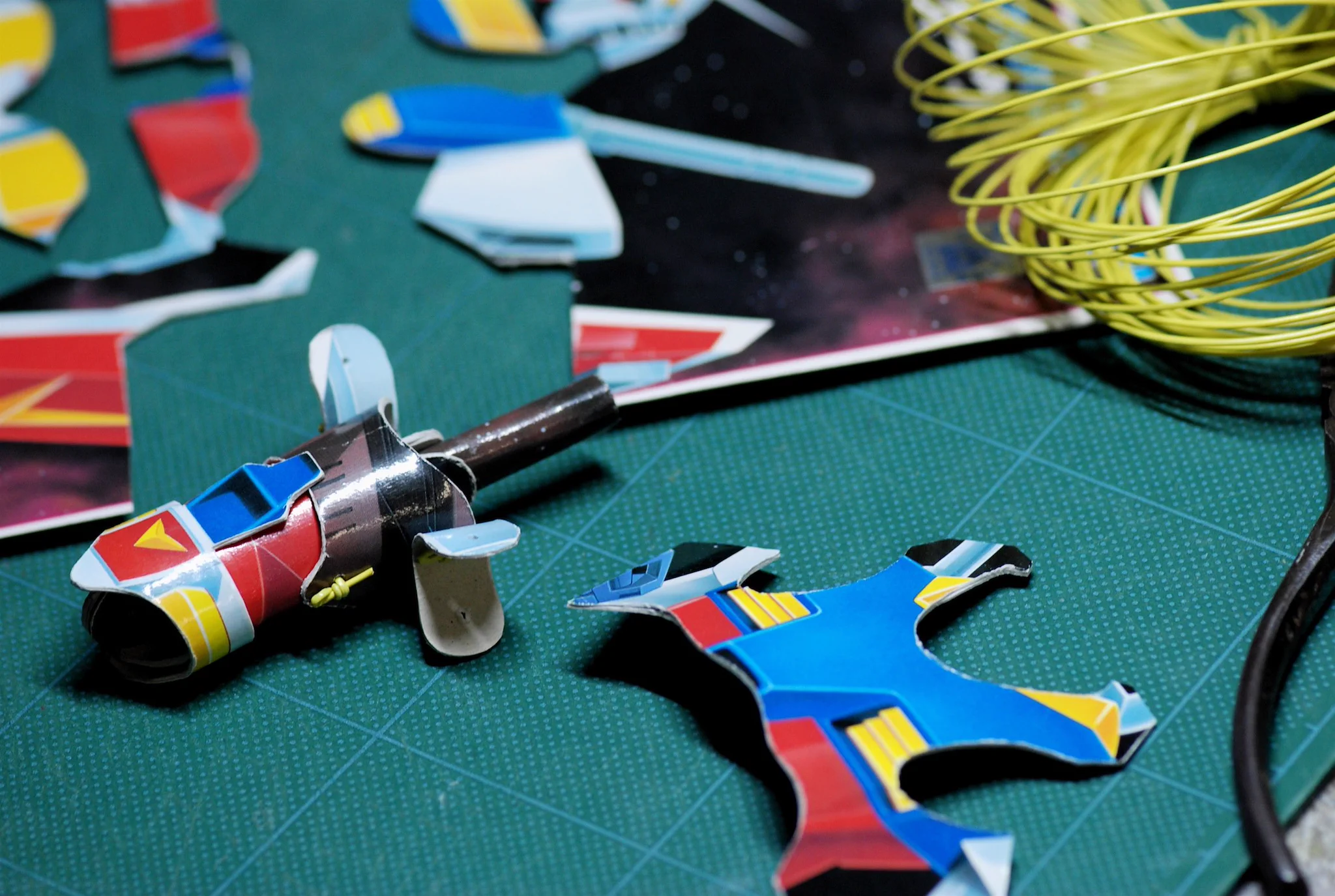 ガンプラの箱を使って作成されたカミロボがすごいｗセンスがいいと話題にｗｗ