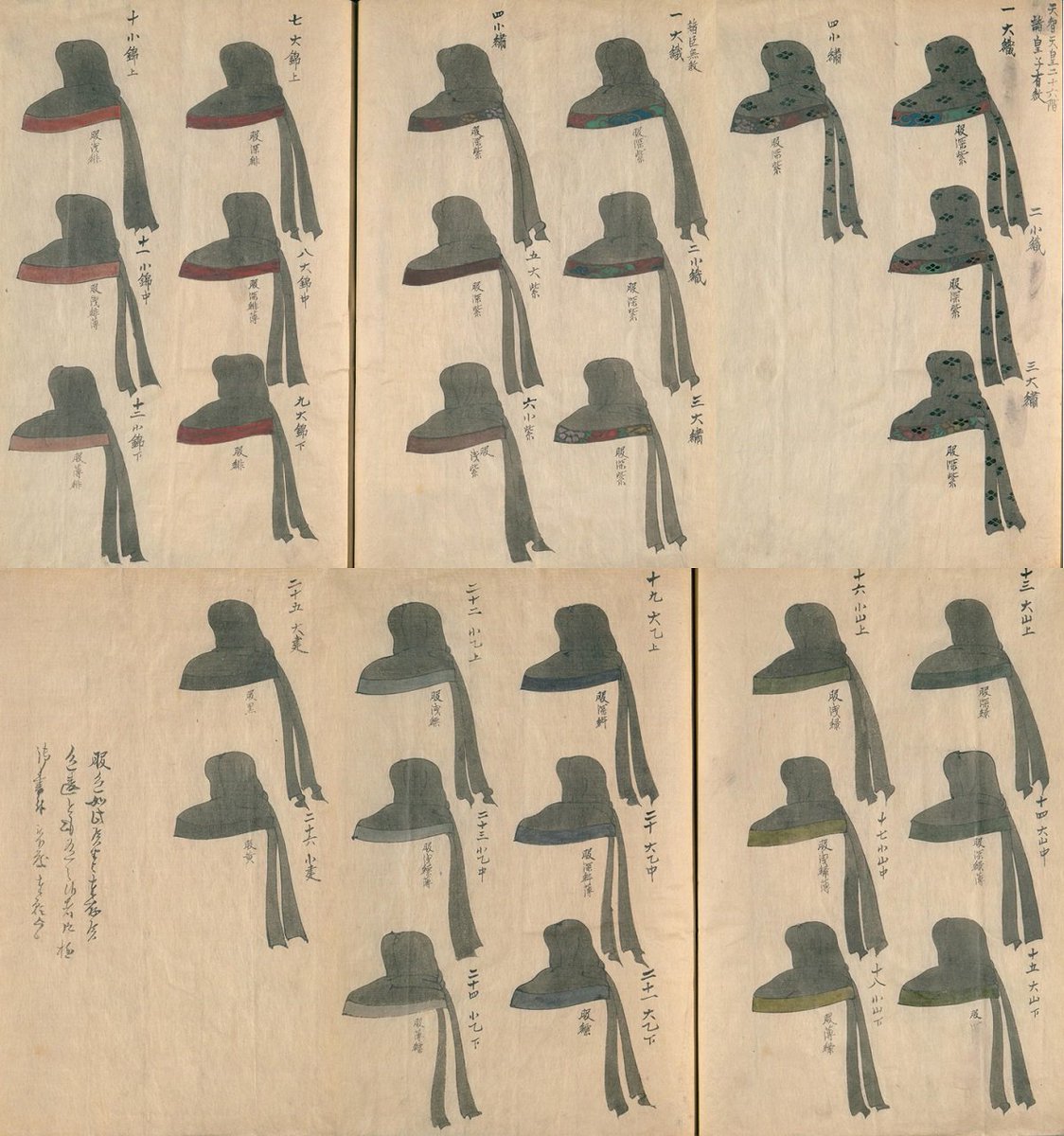 飛鳥時代の冠十九階はカラフルなお花畑→15年後には地味な二十六階に「メルヘンに耐えられなかったんだ」「ほぼディズニーランド