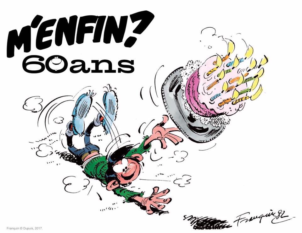 Franquin Et Cie Joyeux Anniversaire Gaston Lagaffe 60 Ans