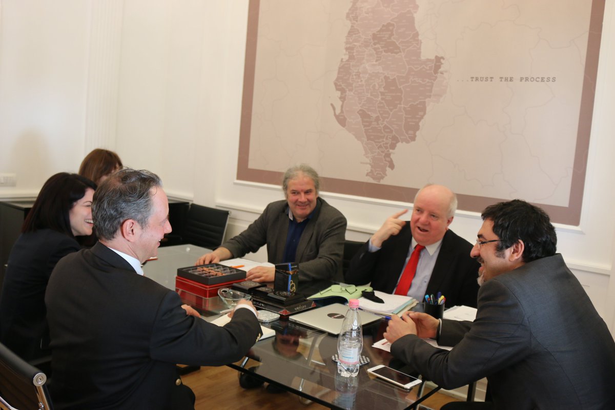 bledicuci's tweet photo. Meeting with co-rapporteurs of the Parliamentary Assembly of the Council of Europe,Hunko&amp;O’Reilly,discussed about elections&amp;justice reform. https://t.co/IOuJyJHgwH