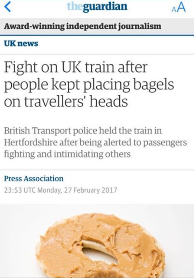 alistairbrs's tweet photo. In other, very British, news #baglegate https://t.co/WmuICPaZYT