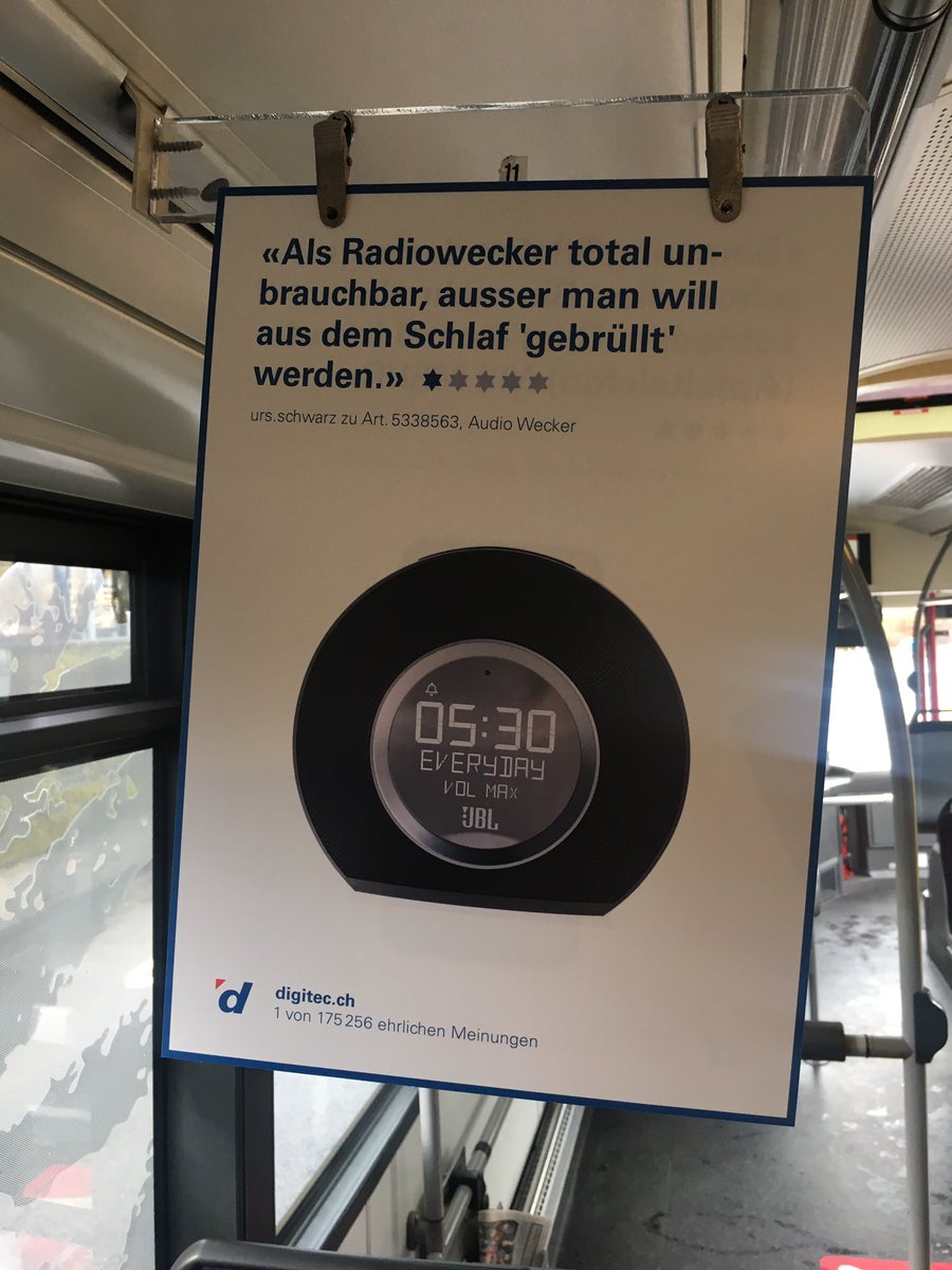 simonfurgler's tweet photo. Sympathisch ehrliche Werbekampagne von @digitec_de #like https://t.co/GybVFD1pi5