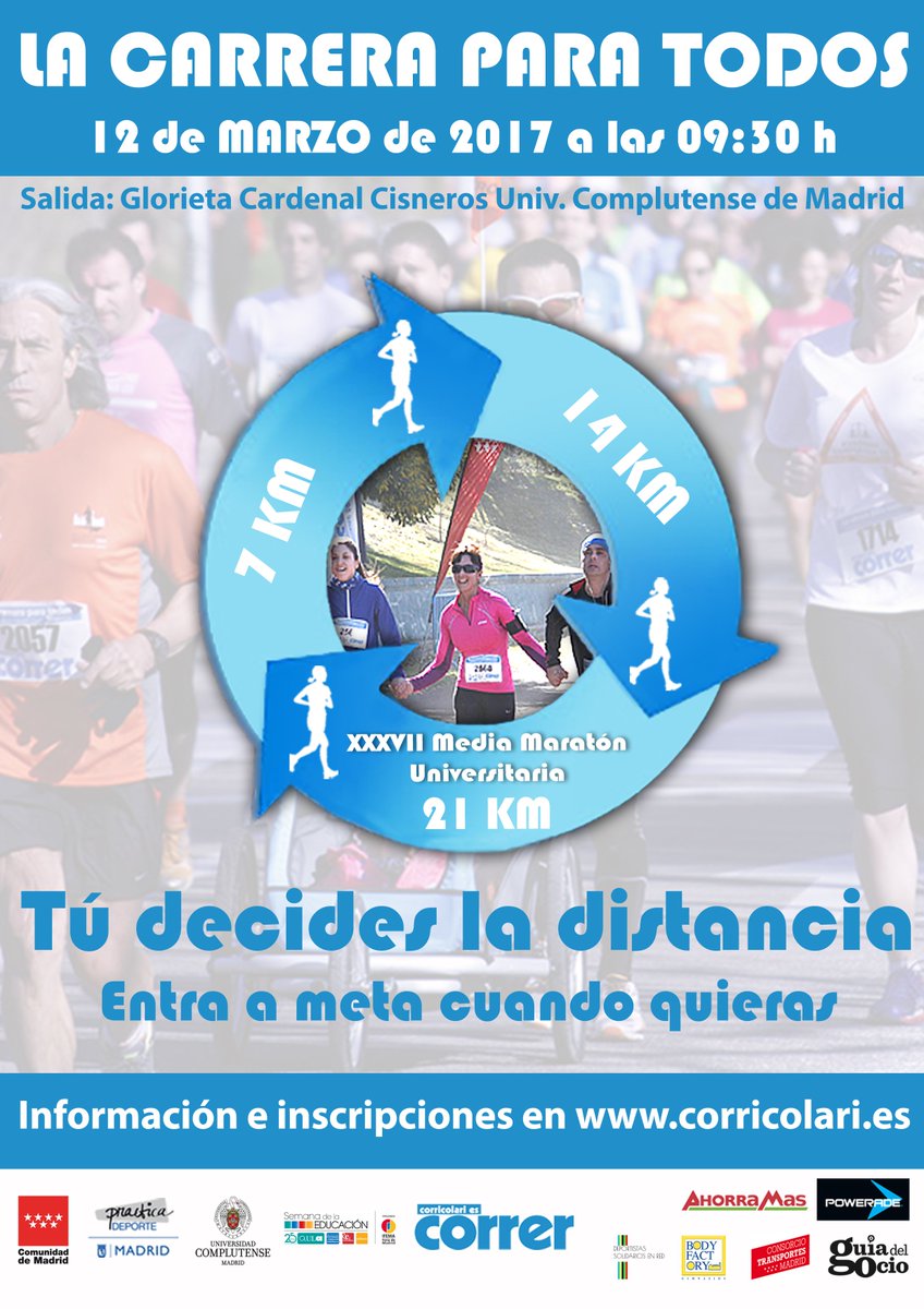 GRACIAS a todos los que hacen posible esta carrera. bit.ly/2m2suvH