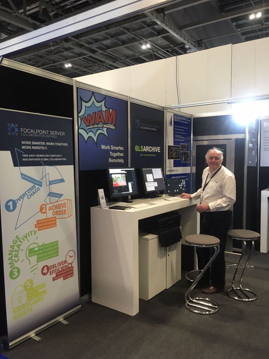 focalpointsrvr's tweet image. Join us @BVExpo 2017 day 1, we are set up and ready for you on stand H09 with @PolarGraphics #Workremotely #Worktogether