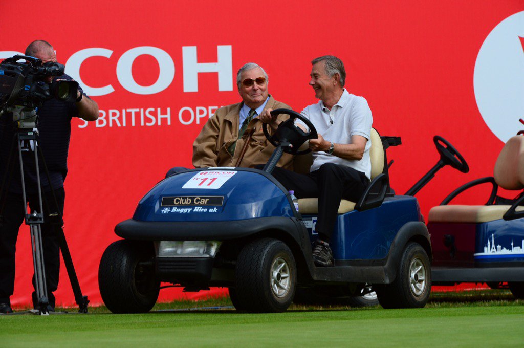 Happy Birthday to Peter Alliss Sorry I did not ring you things a little tight.  