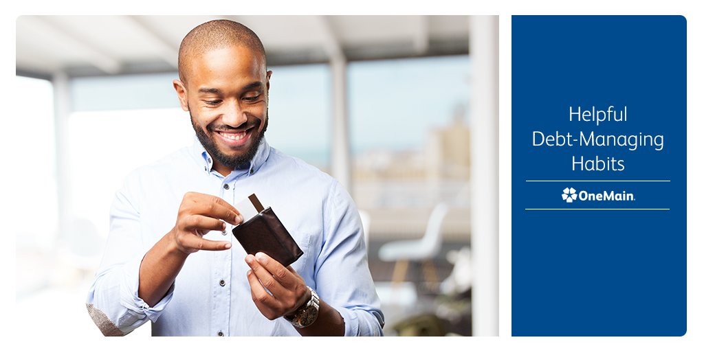 OneMain's tweet photo. Help to trim your credit card bills with these 5 habits for managing that debt. https://t.co/0ThpeZslZV https://t.co/0fcWEtIthl