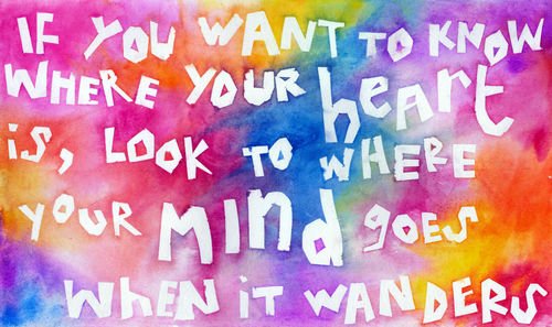 Where does your mind go when it wanders? #JoyTrain #Joy #Heart #Mindfullness #kjoys RT @TheWisdomTree