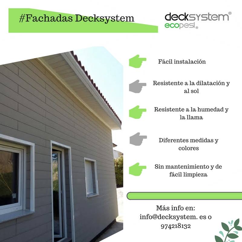 decksystem's tweet photo. ¿Qué hacen diferentes a nuestras #fachadas en #madera #tecnológica? https://t.co/xl3nL841rx  #wpc #eco https://t.co/ZlZhUJ8blt