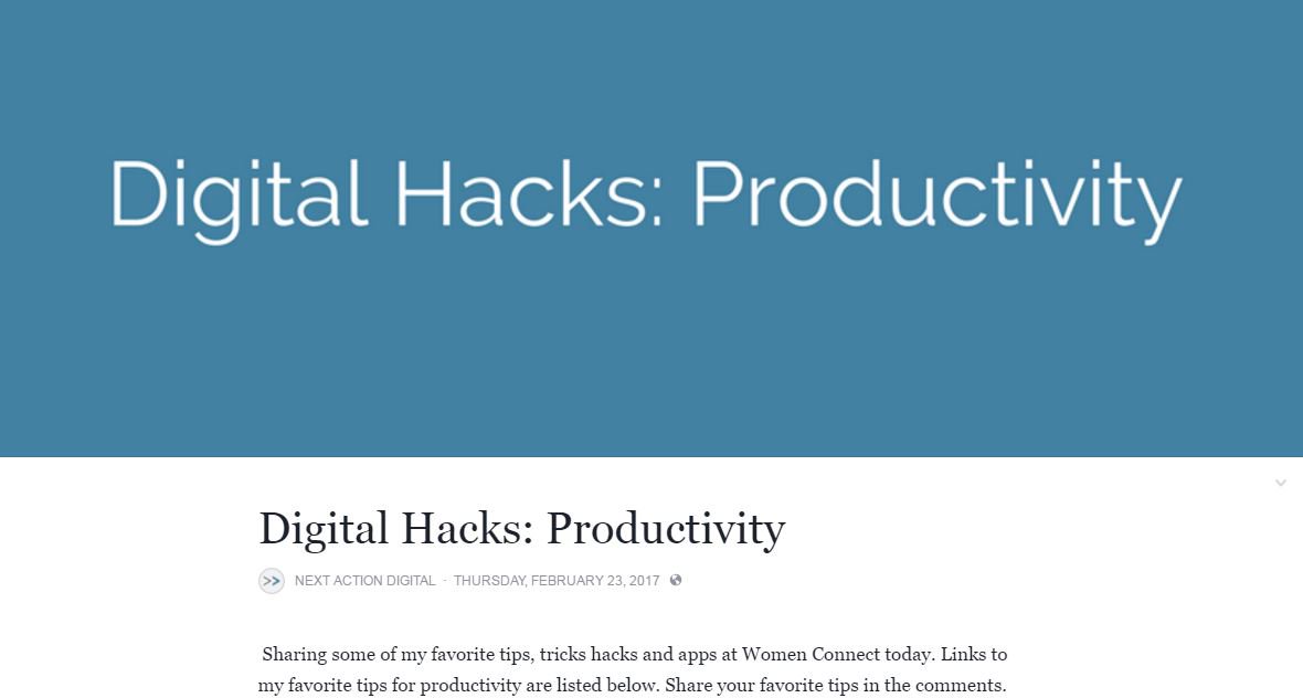 jessi_zenker's tweet image. Bummed I missed @NextKirsten&apos;s #FMWFWC last week, but happy to see some of her top recommendations on Facebook. #simplify #digitalhacks