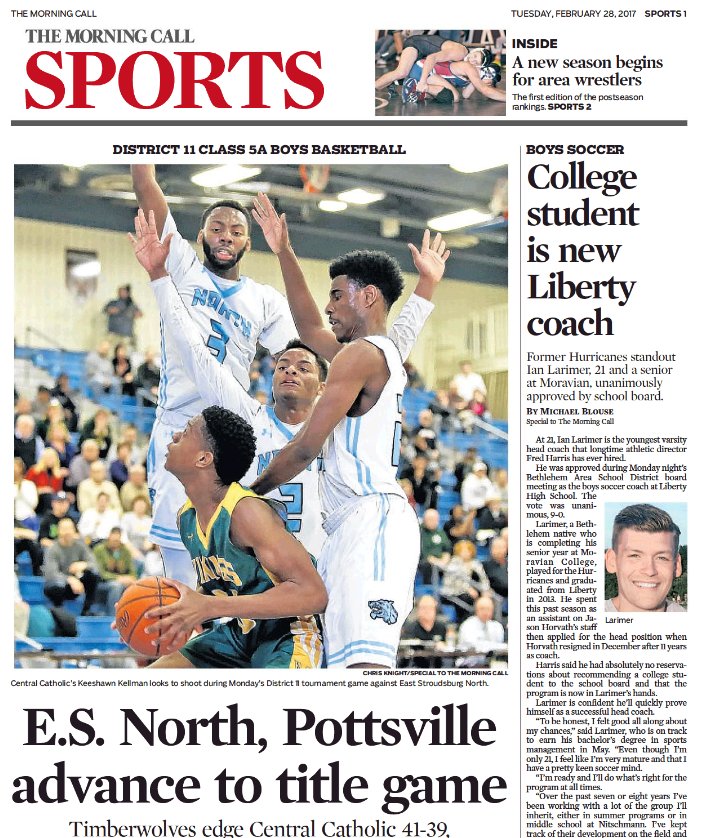 cklarimer's tweet photo. Who says there is no good news to report on these days? @TheIanLarimer @BethlehemAreaSD @LibertyHigh @MoravianCollege https://t.co/gmPjauP9mB