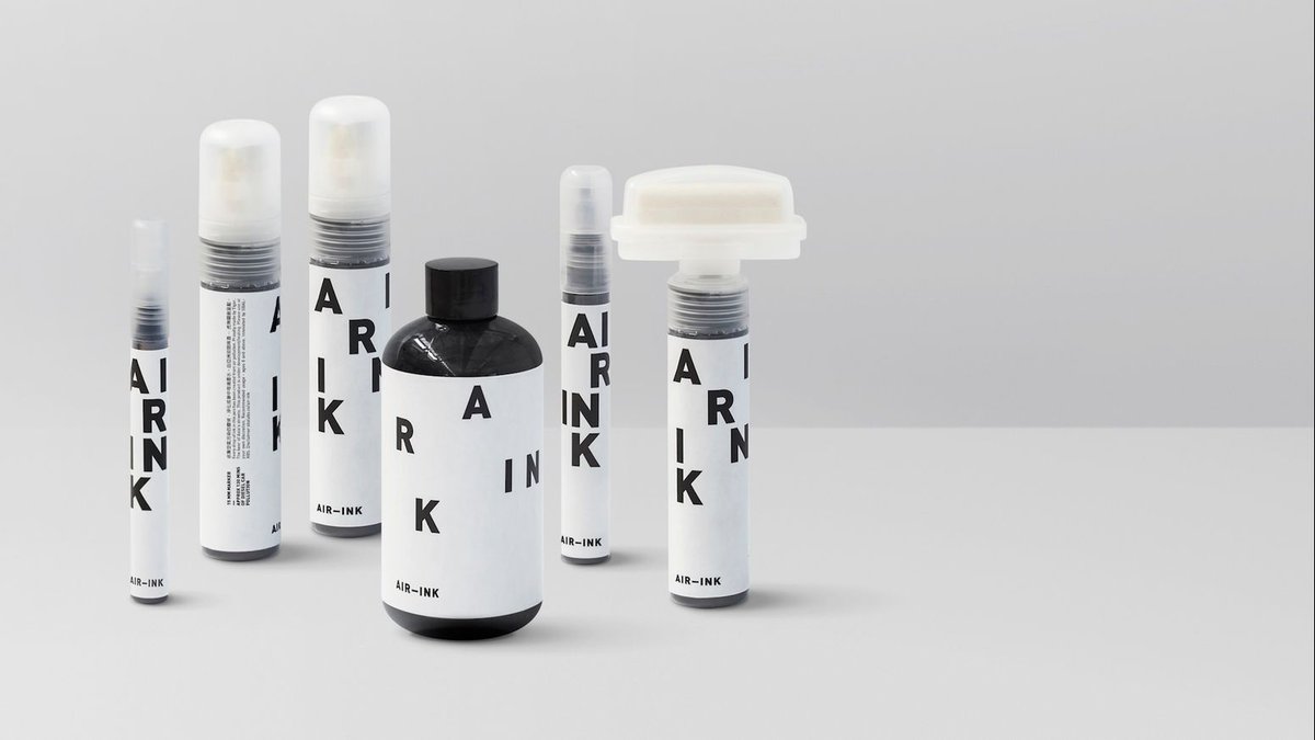 AIR-INK: The world's first ink made out of air pollution buff.ly/2m1qrb6