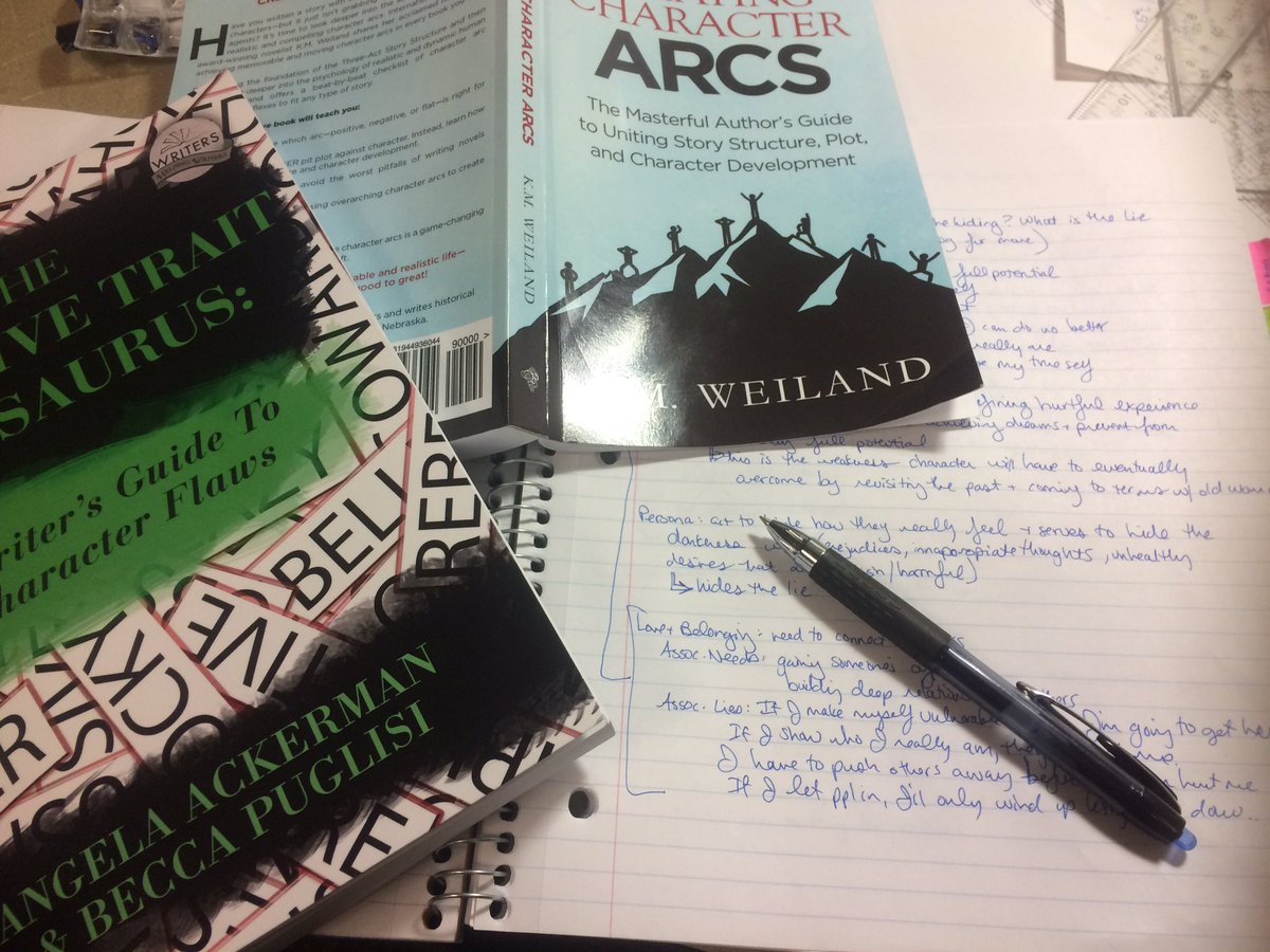 NLWKat's tweet photo. A little pre-work work. #writing #thewritelife #slowlymakingprogress @AngelaAckerman @KMWeiland https://t.co/BfAkEhomet