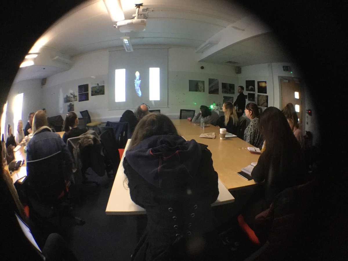 baphotohudd's tweet photo. @dannytreacyuk speaking with our students here @ADAHuddersfield excellent talk brilliant range of ideas and outcomes https://t.co/lWwcNSRgI3