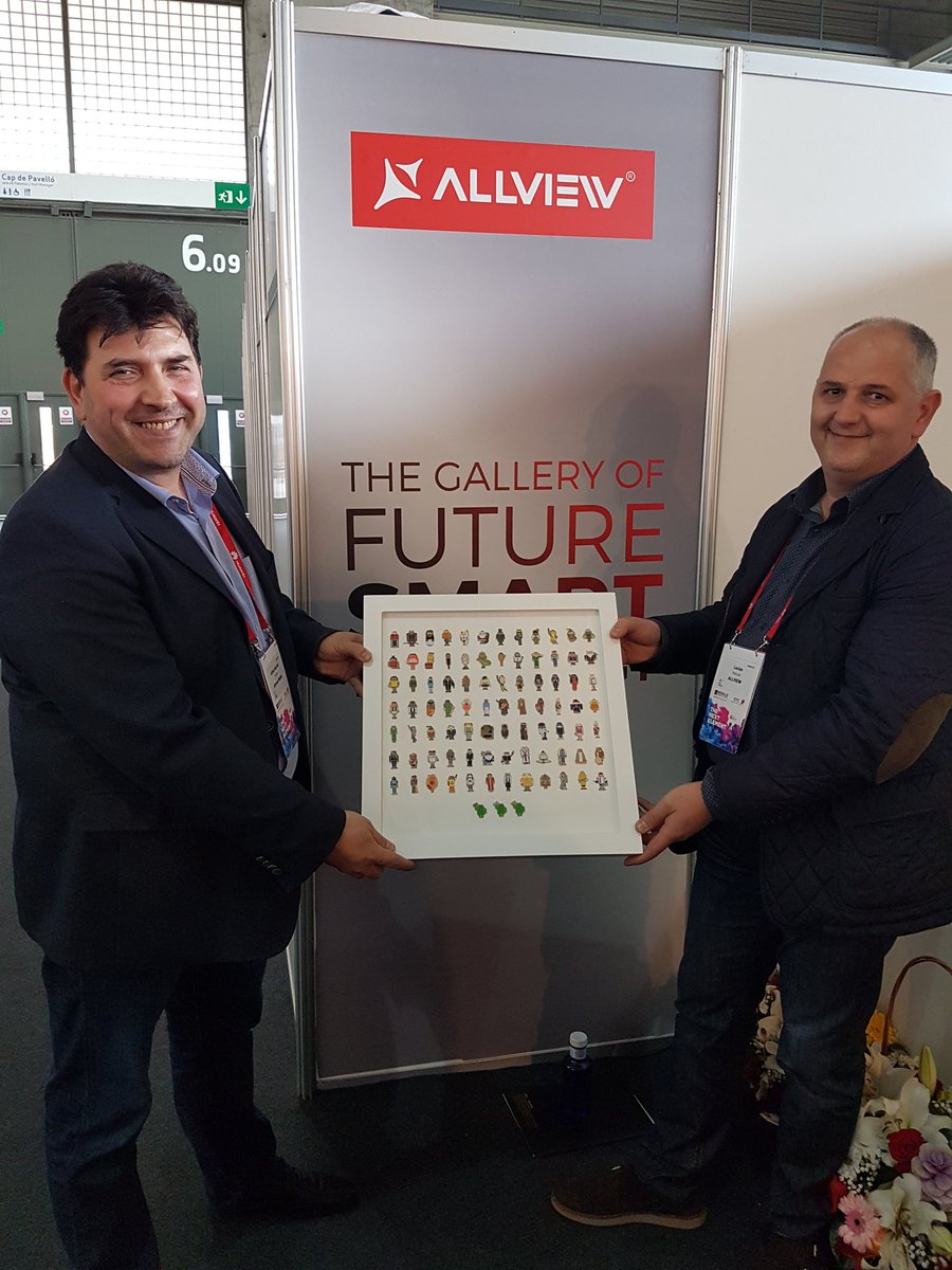 btabaka's tweet image. Do you know @AllviewMobile ? Based in Romania, it's one of our great European Android partners. #AndroidMWC #MWC17
