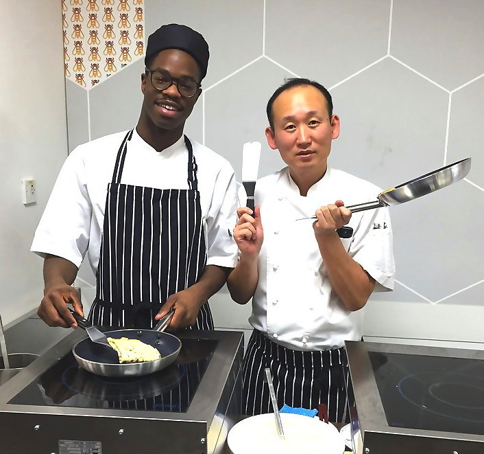 RLLCareers's tweet photo. Happy #PancakeDay ! Our colleagues treated today with delicious pancakes to order in the staff canteen! @lancasterlondon @Chefben1975 https://t.co/H0nTmIOUHM