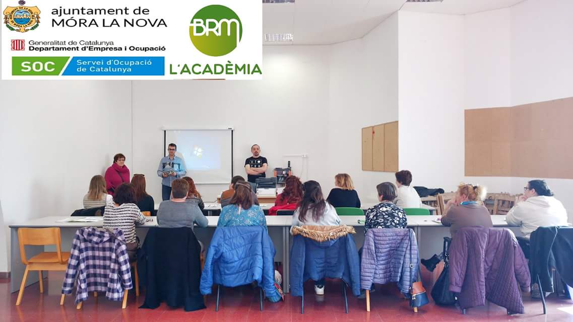 BRMmora's tweet photo. Queda inaugurat el curs SSCS0208 "Atenció #sociosanitaria a persones #dependents  en institucions socials" que s'impartirà a #móralanova ☺ https://t.co/1xBZ6XZGlx