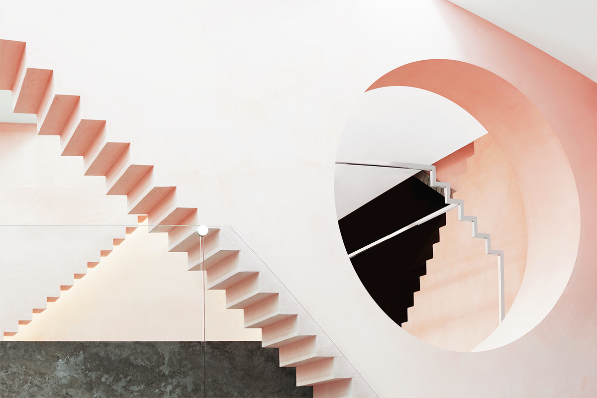 anagrama's tweet photo. Pink tones &amp; height fluctuations on of our latest #Architecture &amp; #InteriorDesign project for Novelty

Project Link:
https://t.co/BswjOKrGdZ https://t.co/bJMgDkAy4B
