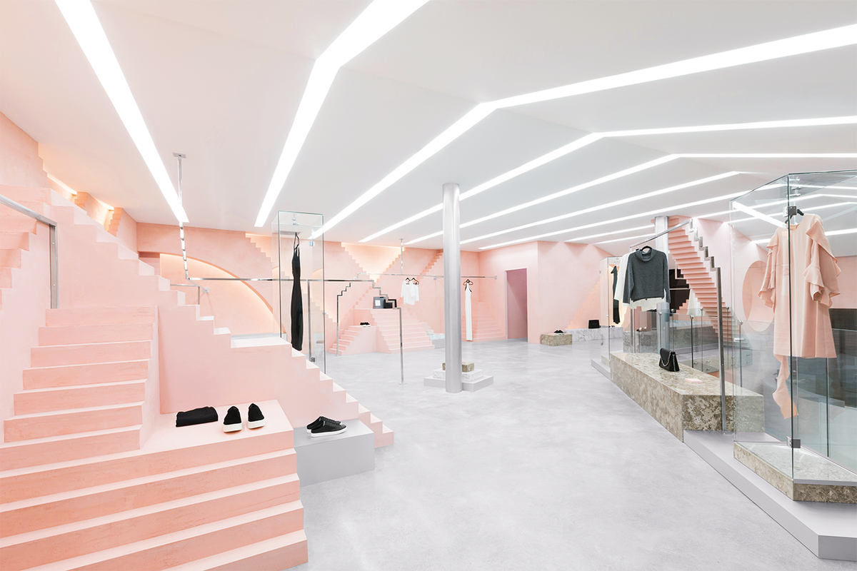anagrama's tweet photo. Pink tones &amp; height fluctuations on of our latest #Architecture &amp; #InteriorDesign project for Novelty

Project Link:
https://t.co/BswjOKrGdZ https://t.co/bJMgDkAy4B