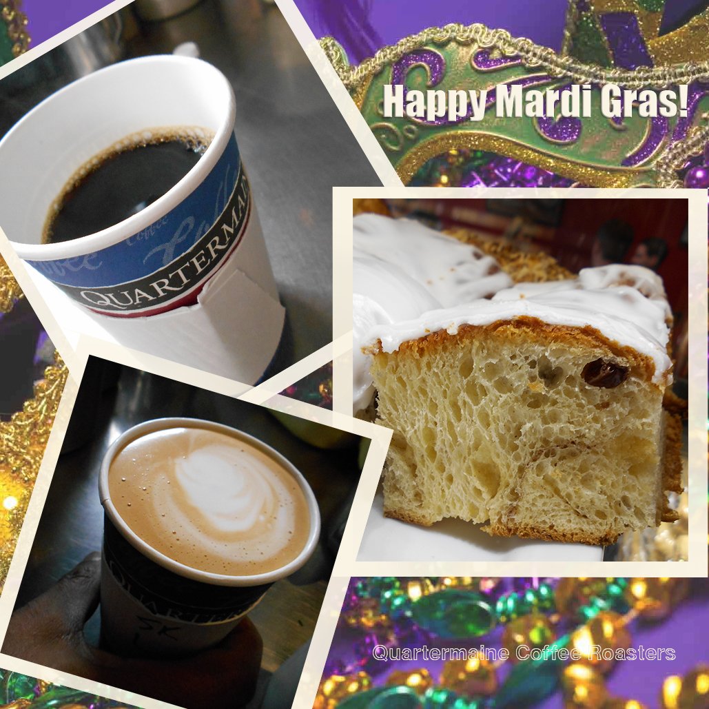 Happy Mardi Gras! We have Rum Buns that will take you to New Orleans! Ask our baristas to pair it with a special blend.

#neworleans #coffee