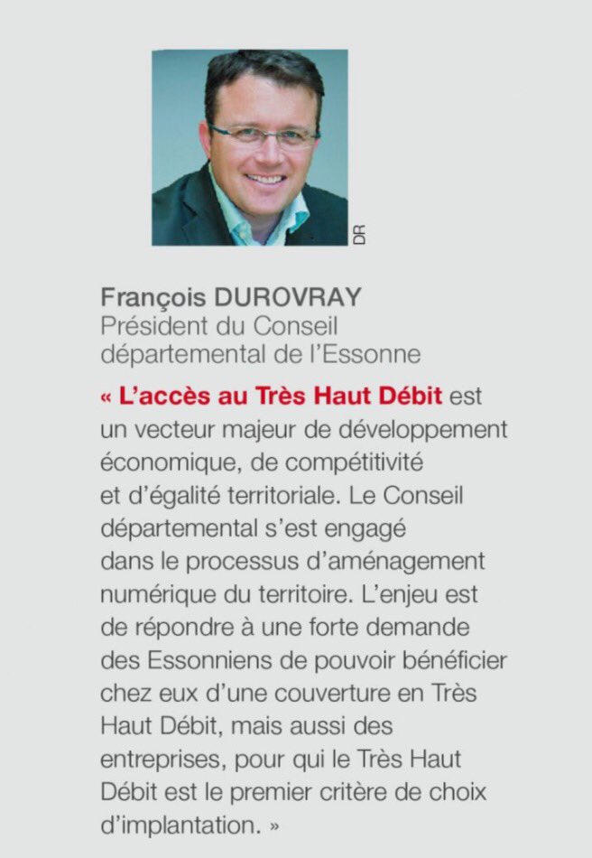 François <a href="/durovray/">François Durovray</a>, Président du <a href="/CDEssonne/">Département de l'Essonne</a>, Grand témoin dans <a href="/parolesdelus/">Paroles d'élus</a> <a href="/cyrilluneau/">🟧 Cyril Luneau</a> <a href="/MarcBlanchet75/">Marc Blanchet</a> - bit.ly/2lfP0gt