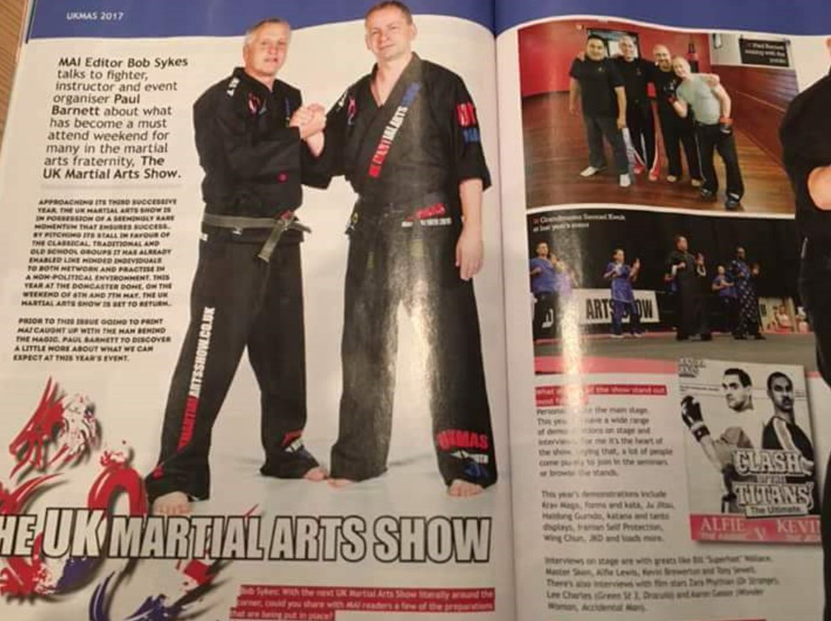OUT NOW! Read about what's happening at this years #UKMAS maionline.co.uk for show tickets ukmartialartsshow.co.uk