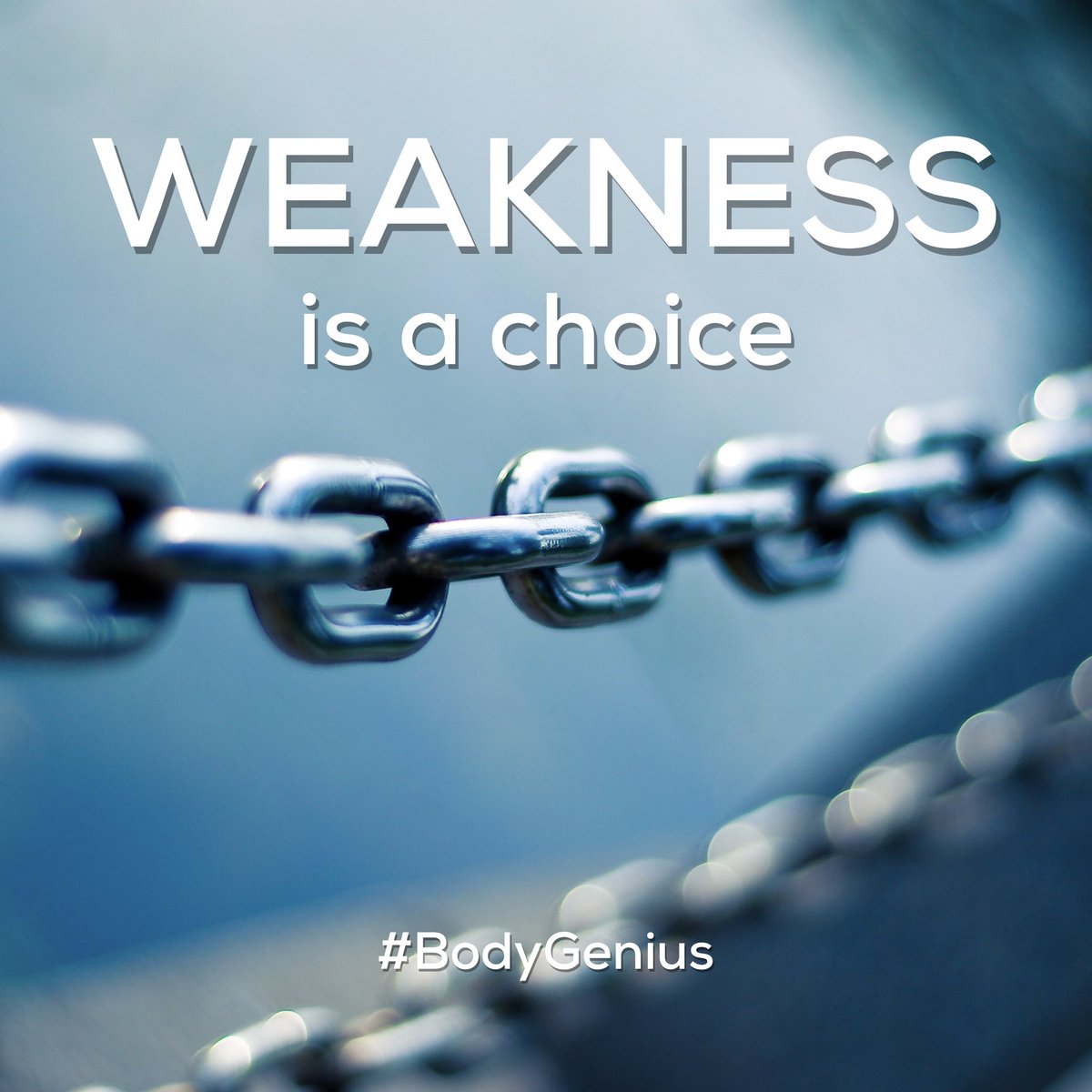 MindBodyGenius's tweet photo. Weakness is a choice! #BodyGenius #choice #bestrong #weakness https://t.co/207cZKoPUh