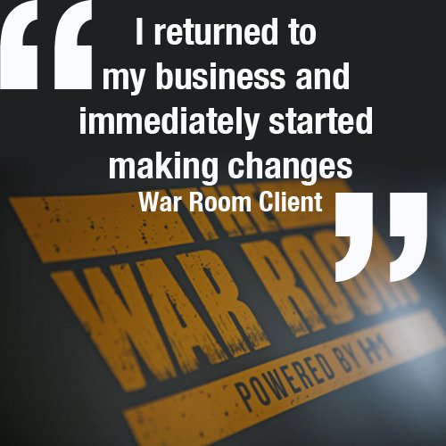 HM3Legal's tweet photo. Can the HM War Room help your #smallbusiness grow? Read what clients think about their session https://t.co/hALqNZf0pd https://t.co/aXrzlRgYNB