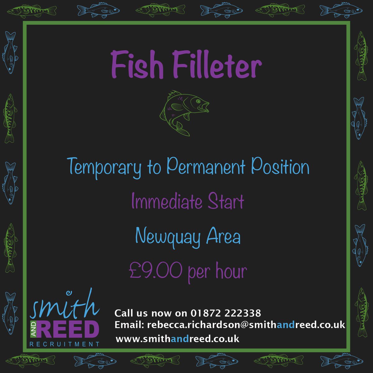 Fish Filleter wanted. #fishfilleter #newquay #jobs #hiring #jobsearch #cornwall