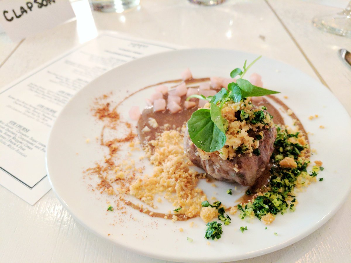 eatnorth's tweet photo. Some highlights from last night's @SymonsValleyRch fundraiser dinner at @MARKET_Calgary. Great meal for a great cause! #yyc https://t.co/e6eWvSkFIi