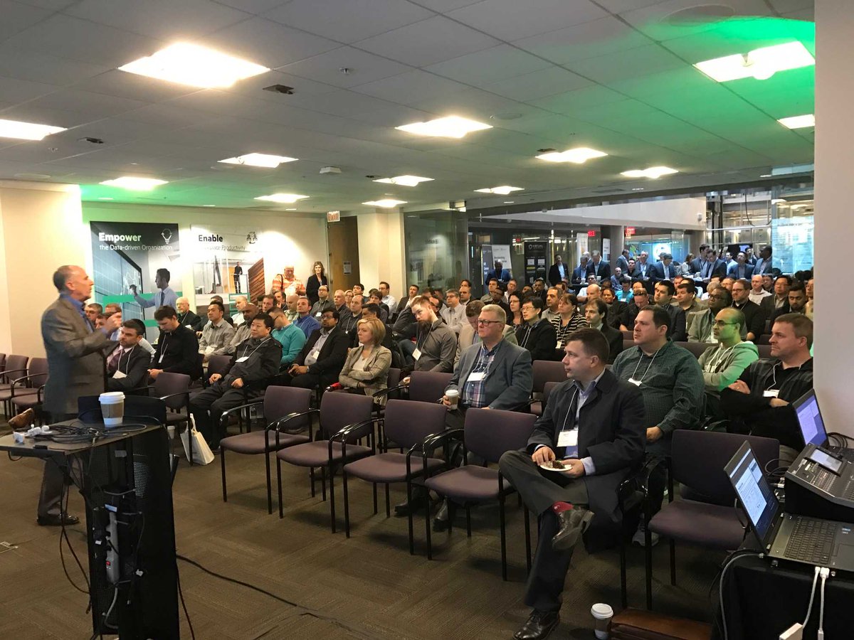 Welcome to our second annual open house for the Canadian Center of Excellence at #hpecanada #synergy. TY customers!