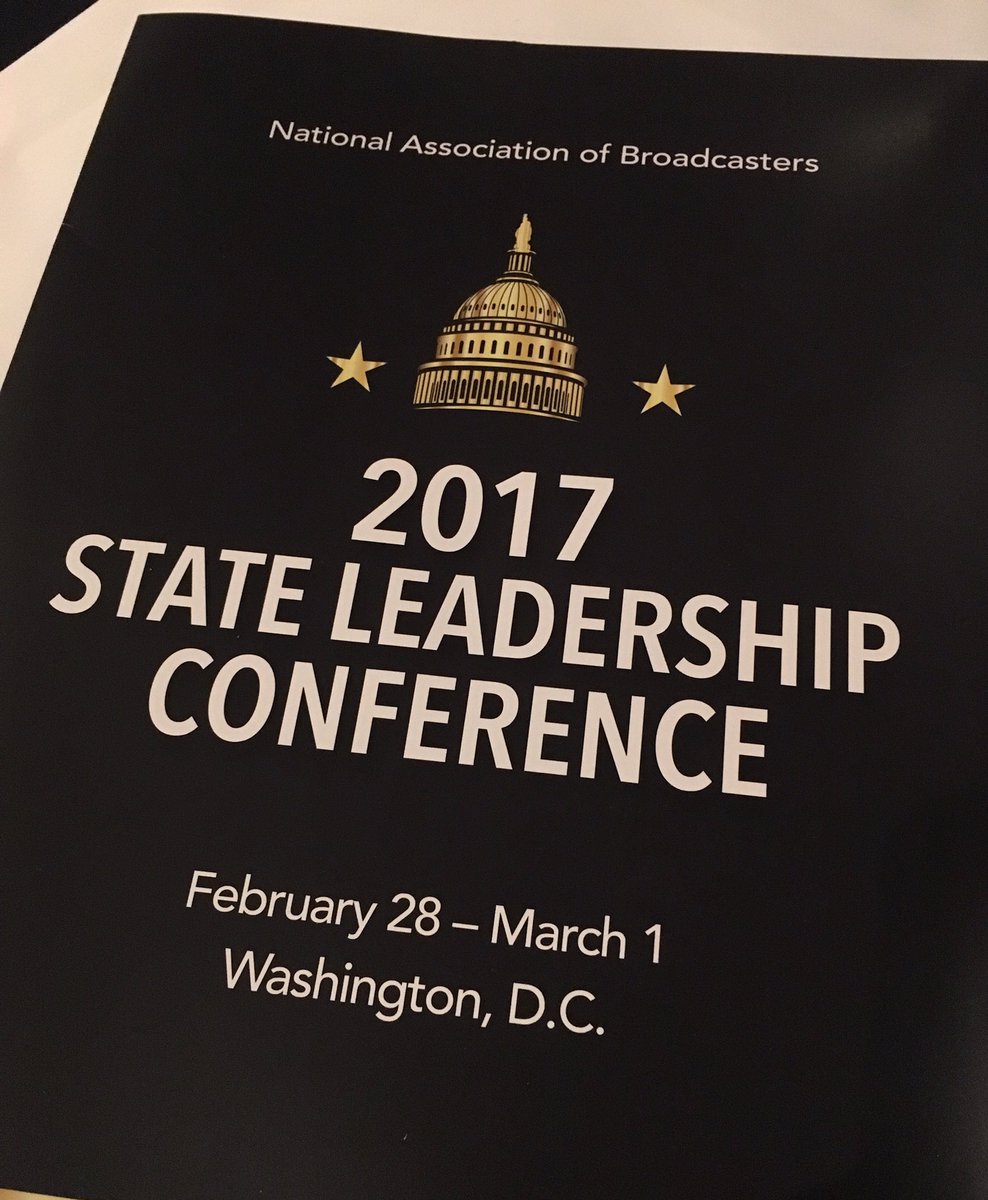 Great day underway. So many dedicated broadcasters supporting free over the air local radio and TV.  #NABSLC17