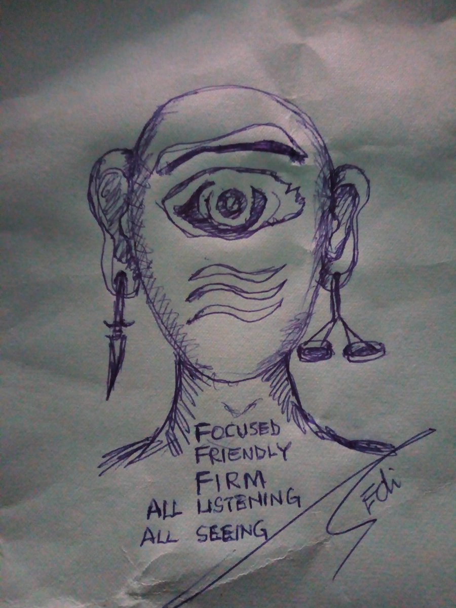EdiGodwin2's tweet photo. @BBNaija My own version of our dear BIG BROTHER NAIJA - ALL SEEING, ALL LISTENING, FIRM, FOCUSED AND FRIENDLY. ๐ #BBpotrait #BBnaija https://t.co/DFTDjTUSx7