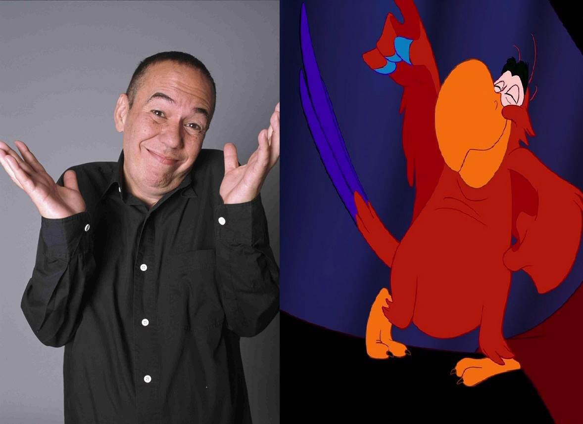 Happy birthday to Gilbert Gottfried, the voice of Iago in ALADDIN! 