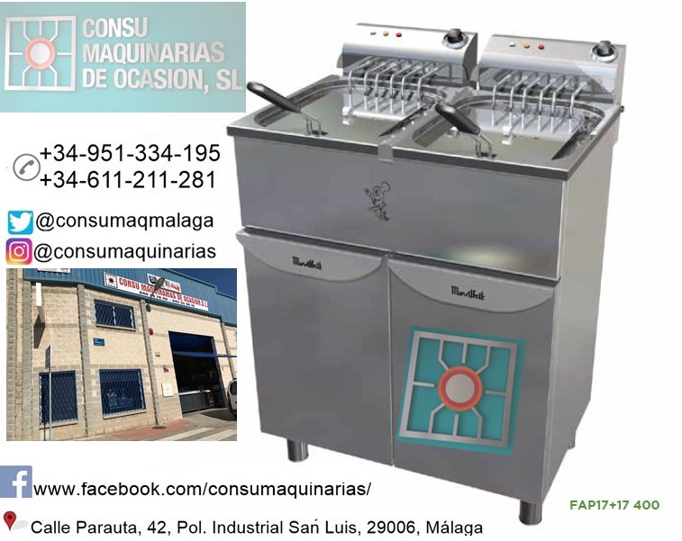 consumaqmalaga's tweet photo. Freidoras FP10 y 17 @movilfrit_ c/respaldo @consumaqmalaga #Freidoras #Freiduria #Fryers #Pescado #FriedFish #Comida #Food #Malaga #Marbella https://t.co/GwS3UcuZgm