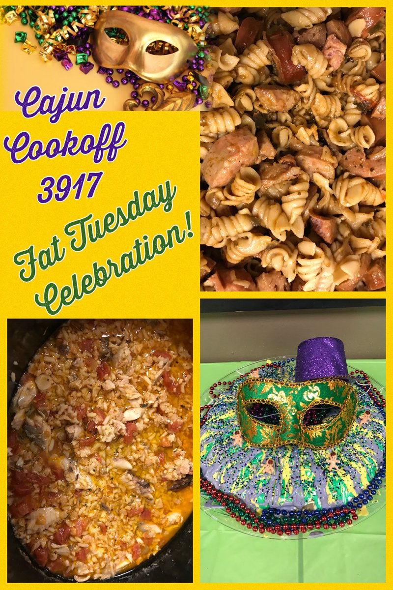 chasity_1991's tweet image. Associate Committee Hosting 3917 Cajun Cook Off! @DeborahSandmann @CallieElkins @HD3917MooreOK @TylerMenge1 @ConstantinoJoey @SantinoShaun