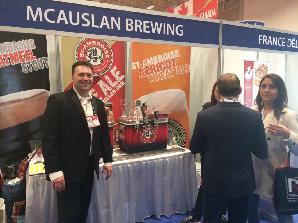 QuebecToronto's tweet photo. Come and find out today why Québec is famous for its beer #RCShow2017 @bierestambroise @mapaquebec https://t.co/4EDH0sQesI