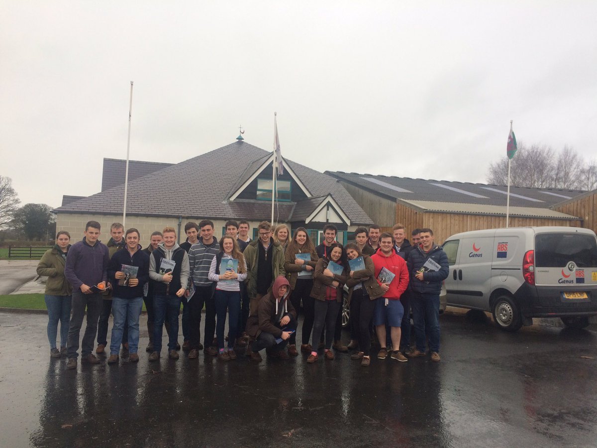 HartpuryAg's tweet photo. EDA3 and DA2 students have enjoyed a trip to @GenusABS bull stud in Ruthin today #teamdairy #genetics https://t.co/MT0oaHKTHx