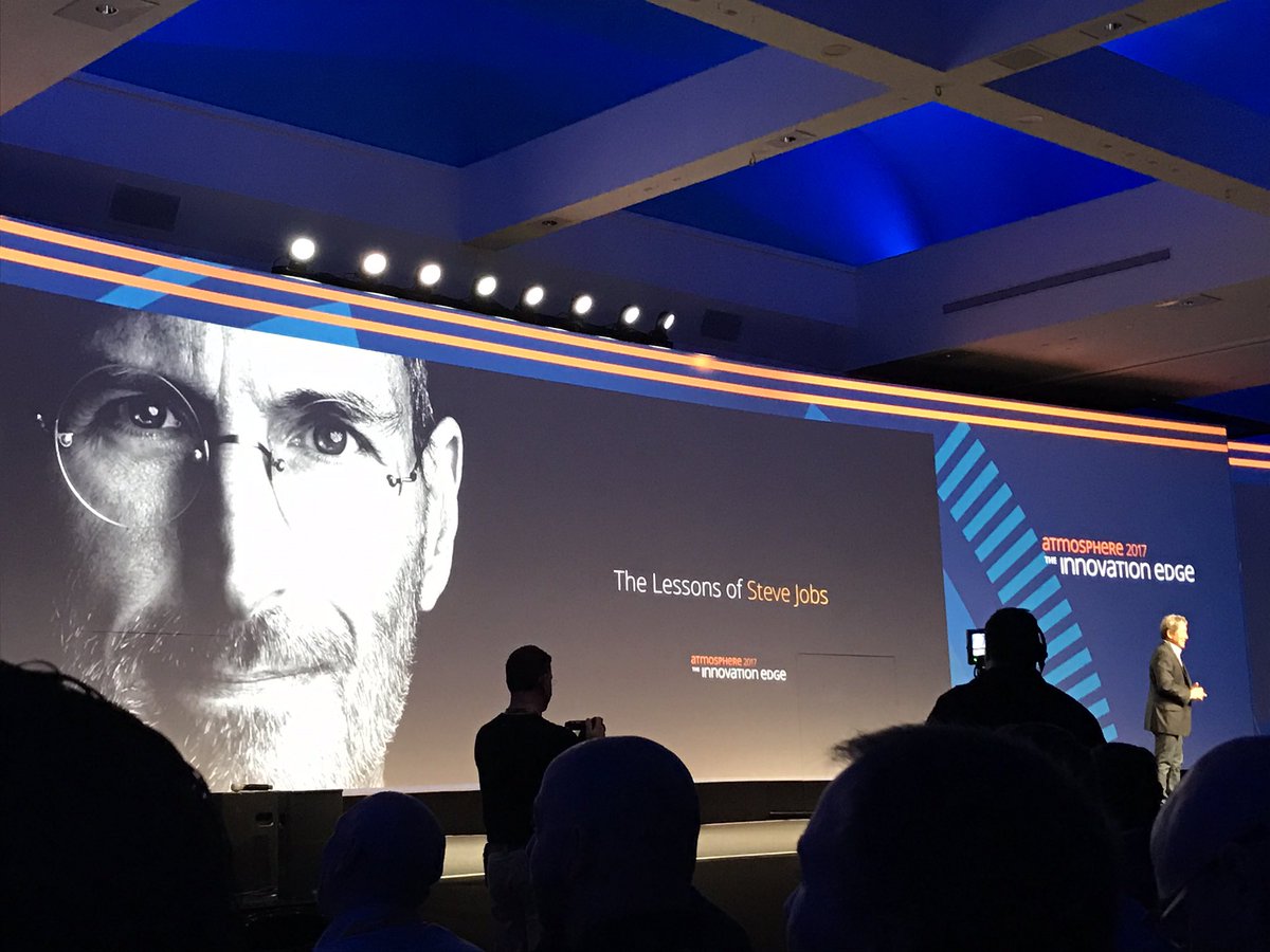 did_u_reboot's tweet image. Great Steve Jobs stories from Guy Kawasaki. Super funny, too! #atm17