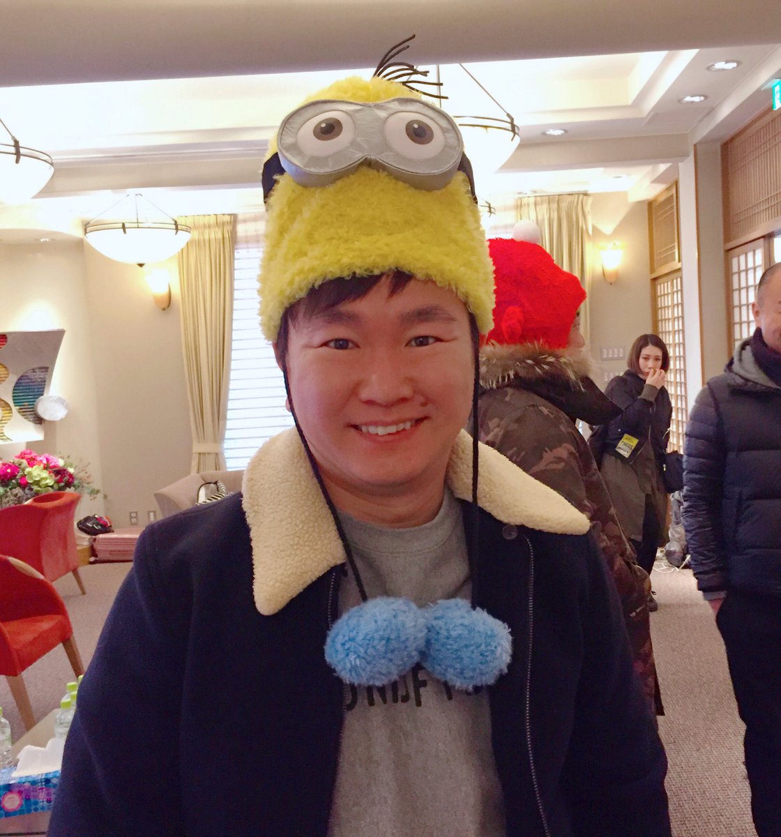 早朝から「NMBとまなぶくん」の ロケをしておりました〜！！ USJでは