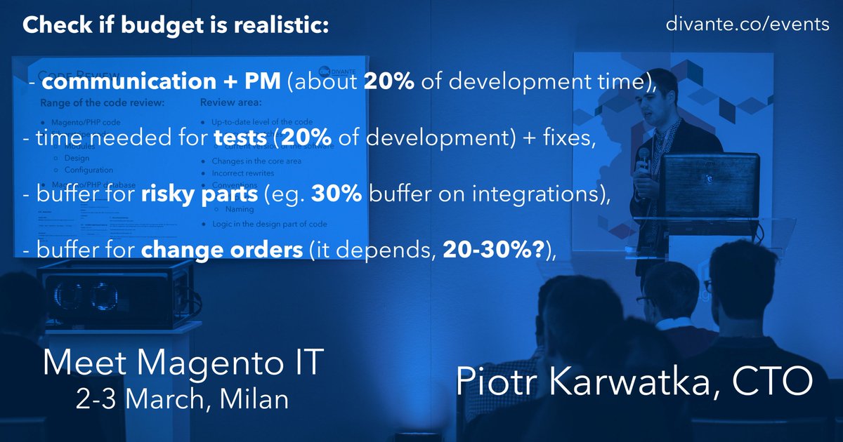 tom_aniol's tweet photo. Do you know what's key for eCommerce project to success?
Come to Milan this Friday and Check @piotrkarwatka speech at #MMIT17 https://t.co/dnGlo98gJs