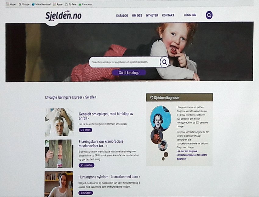 #Sjeldendagen ble avsluttet med lansering av sjelden.no, en læringsportal om sjeldne diagnoser for fagpersoner og andre. Hurra!