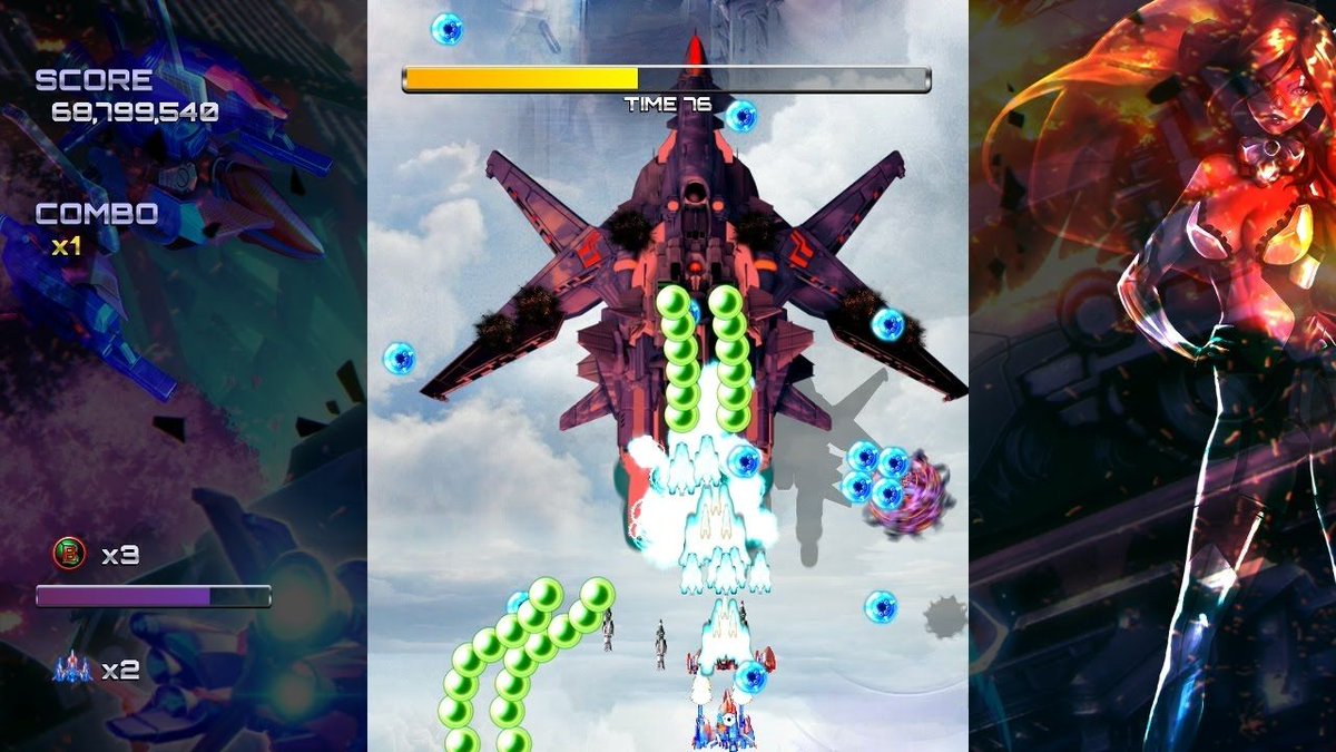GamersInBeta's tweet photo. Ghost Blade HD Out Now on PS4/XboxOne/WiiU "frantic shoot-’em-up" https://t.co/cS5H22bjGw #GhostBladeHD #GiBNews https://t.co/0Edx8bwS6l