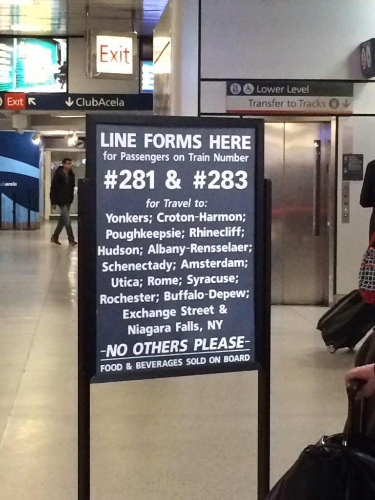 GinaGaz's tweet photo. Where's my 281 peeps? #Amtrak281 #commutingisfun #PACNY #21stAnnual #conference #turningstonecasino #GoingToNewYork https://t.co/wnfcJ0hm5O