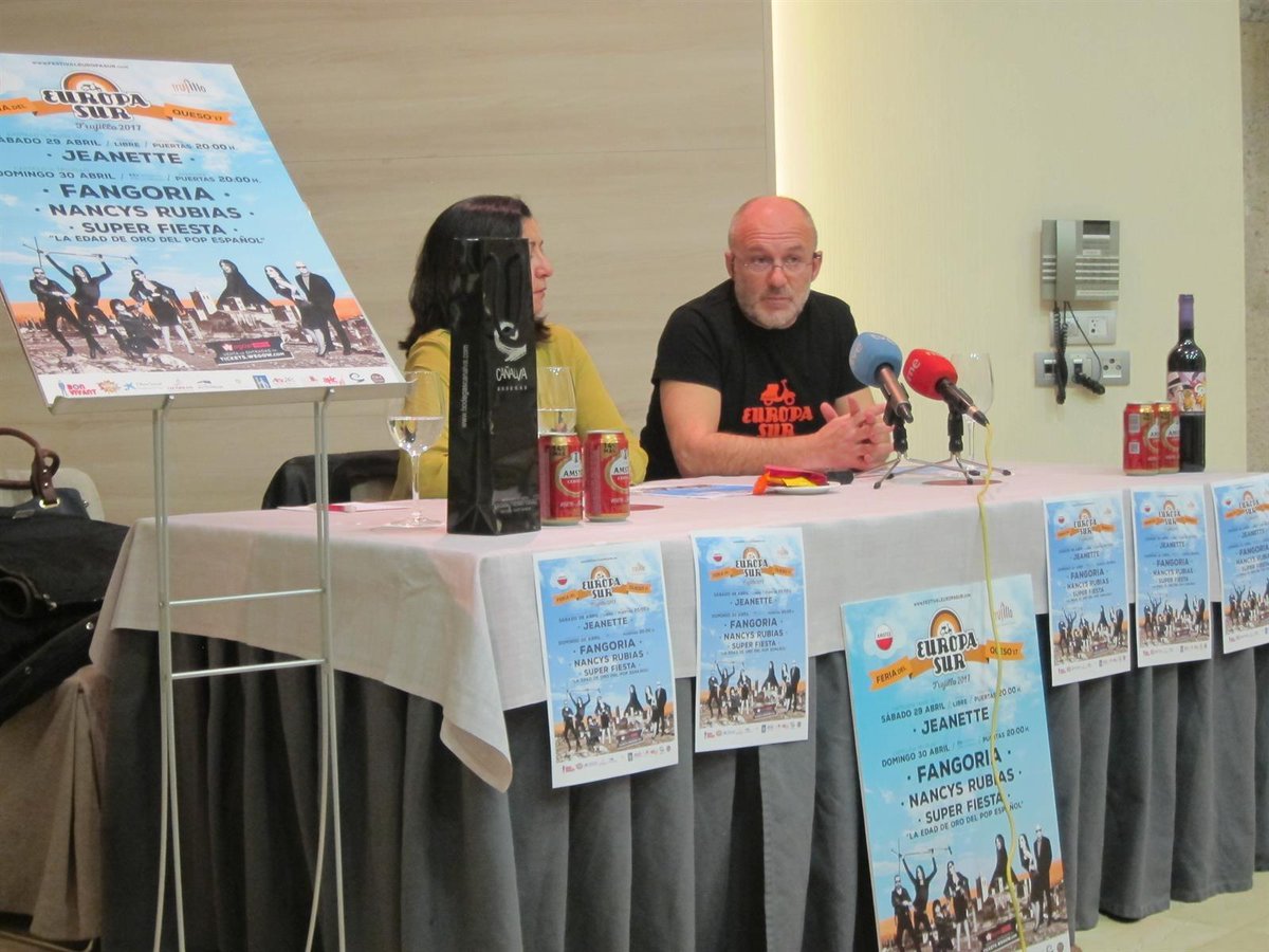 Fangoria, Nancys Rubias y Jeanette configuran el cartel del III Festival Europa Sur Trujillo europapress.es/cultura/musica…