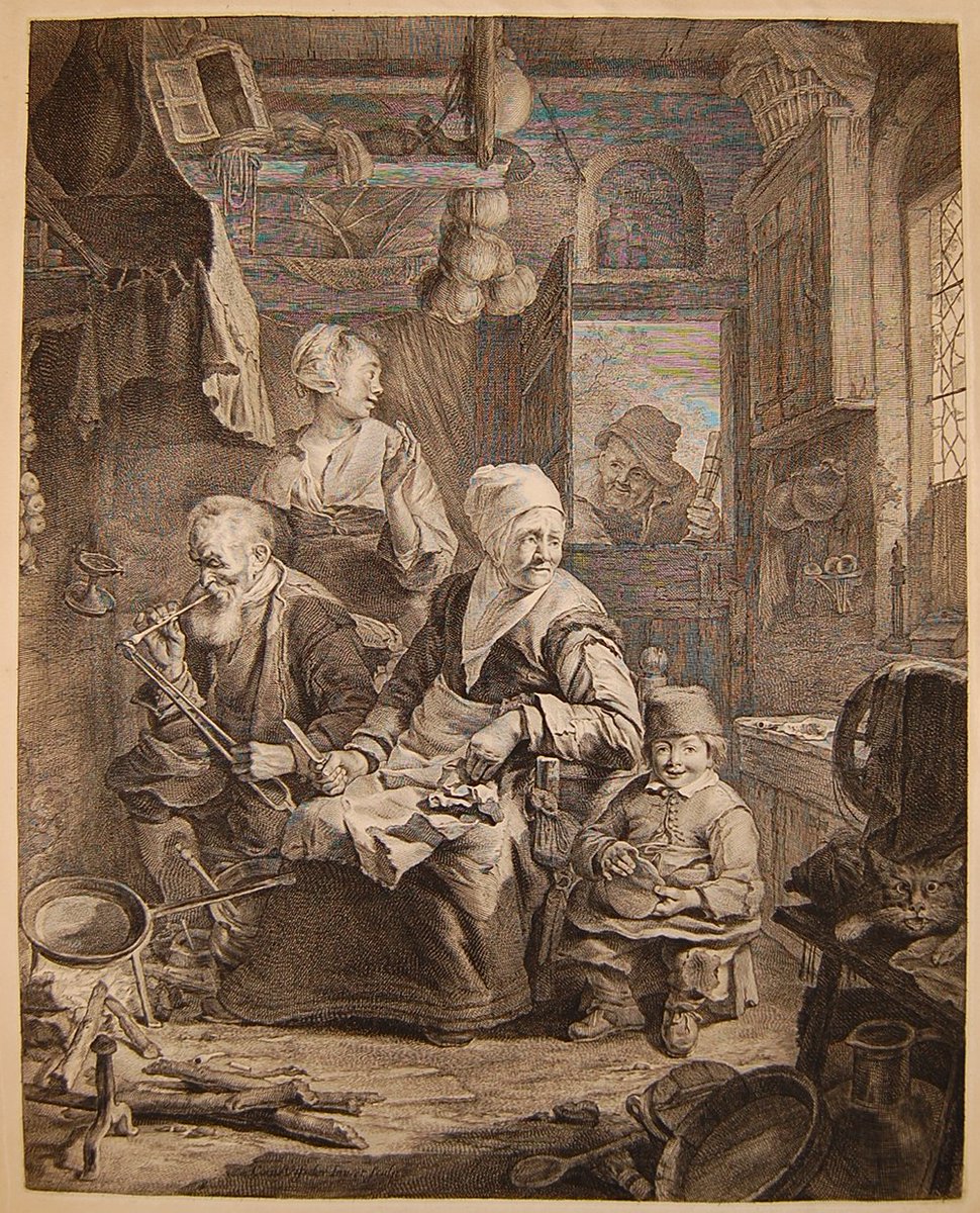britishmuseum's tweet photo. It’s #PancakeDay! These scenes show traditional Dutch pancakes being made. What’s your favourite pancake topping? https://t.co/9feQexe4cZ https://t.co/mxImVwH8I9