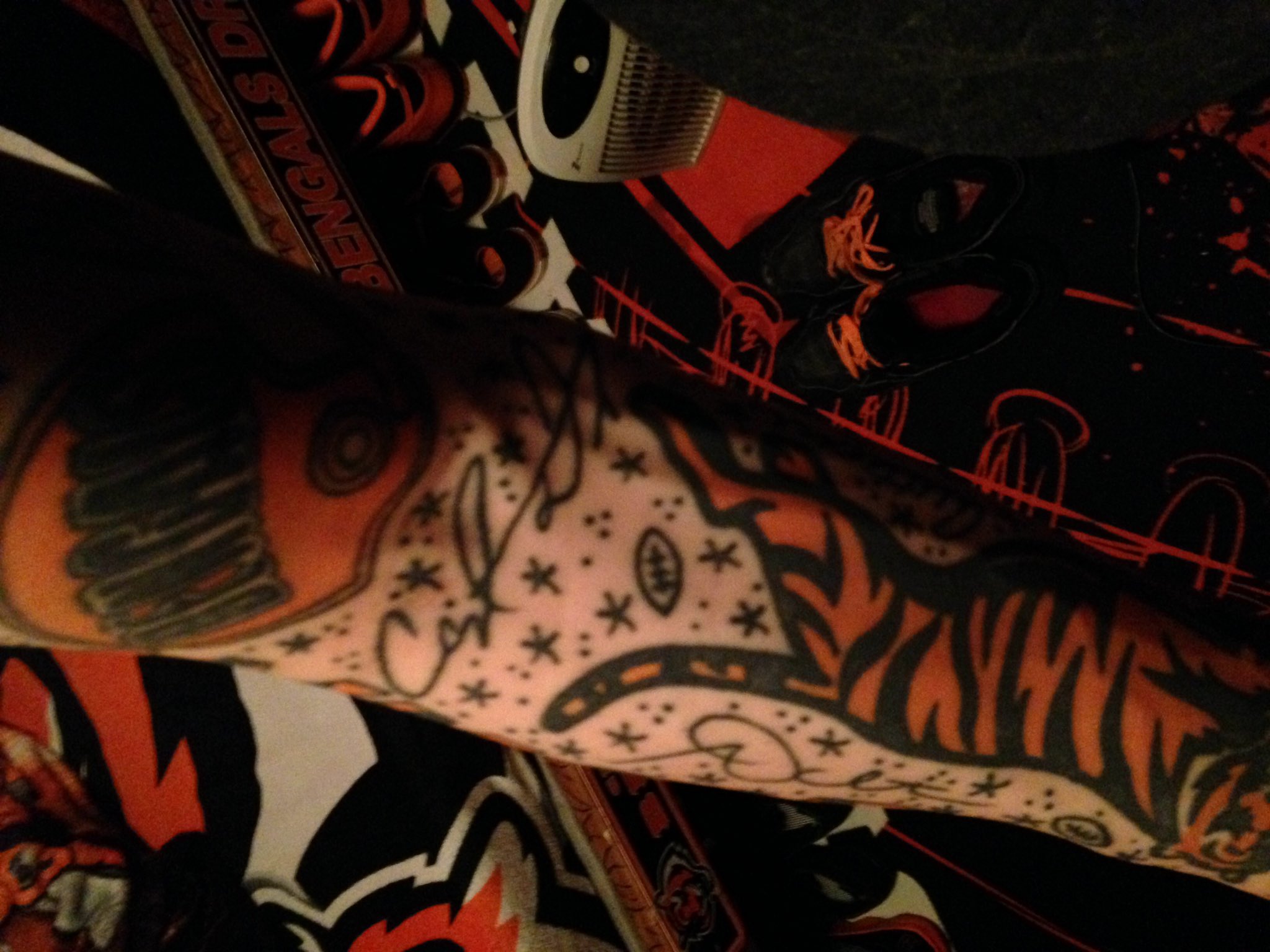  happy bday man I know you\ve seen my tattoo of your signature before but you\ll always be the best DE 