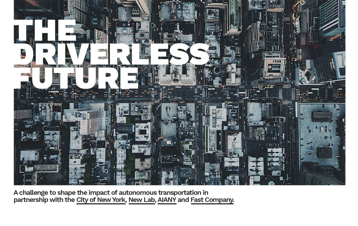 IONdesign's tweet image. How can NYC adapt to the arrival of autonomous cars? Check out this contest: bit.ly/2lTAob8 @nycgov @NewLab #selfdriving #design