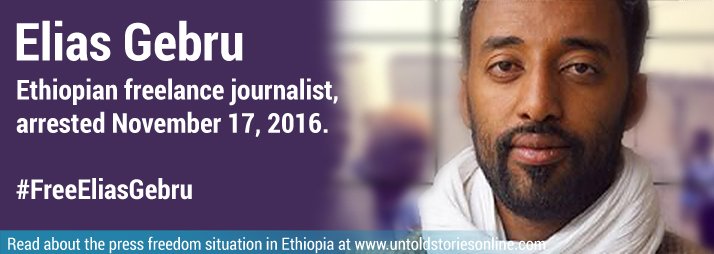 ofthesilenced's tweet photo. Ethiopia, Free journalist Elias Gebru! Journalism is not a crime! #FreeEliasGebru #Ethiopia #HumanRights https://t.co/qYfXMaEWyI